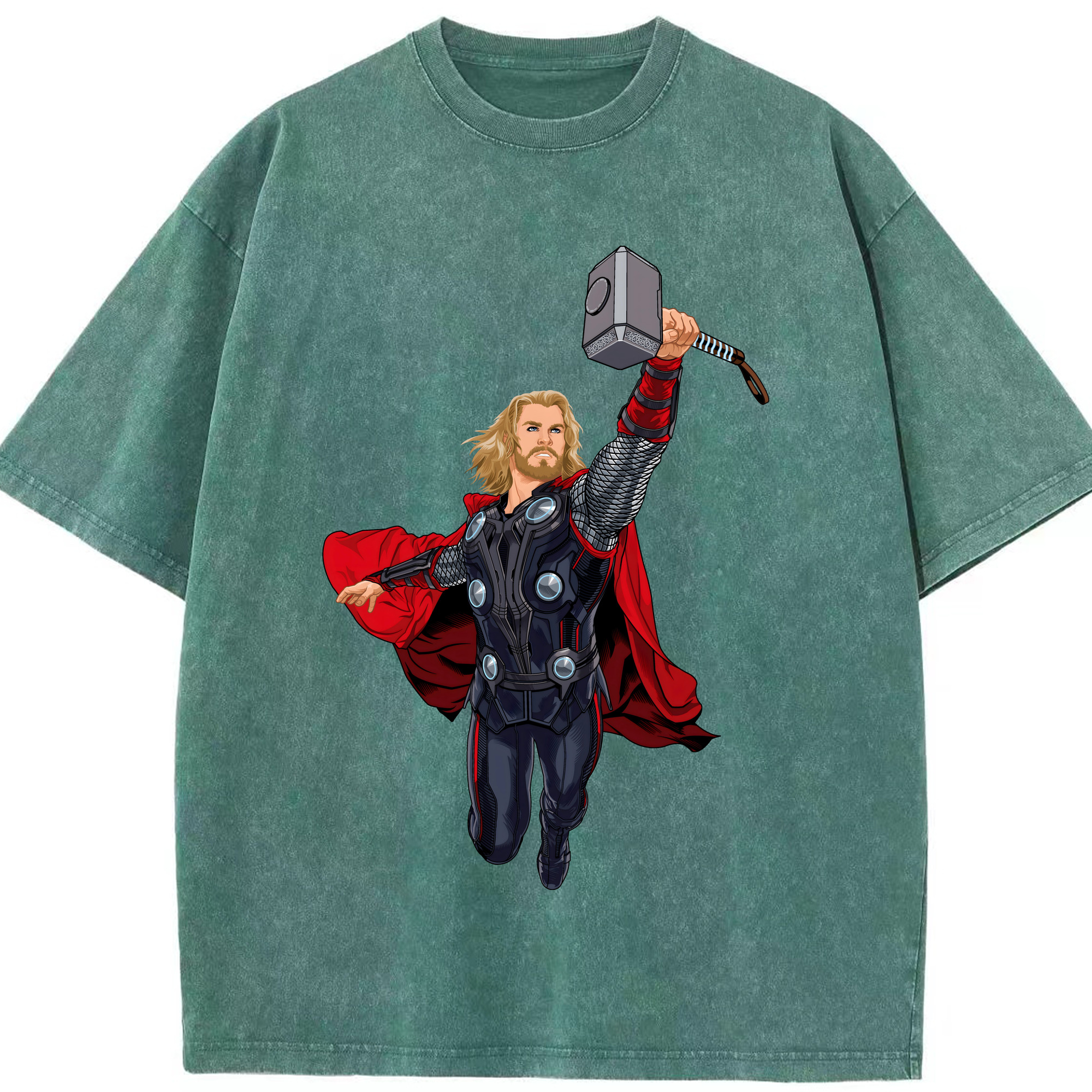 （画像用） アベンジャーズ The Avengers 綿100% ヴィンテージ風 半袖Tシャツ（フロントプリント）